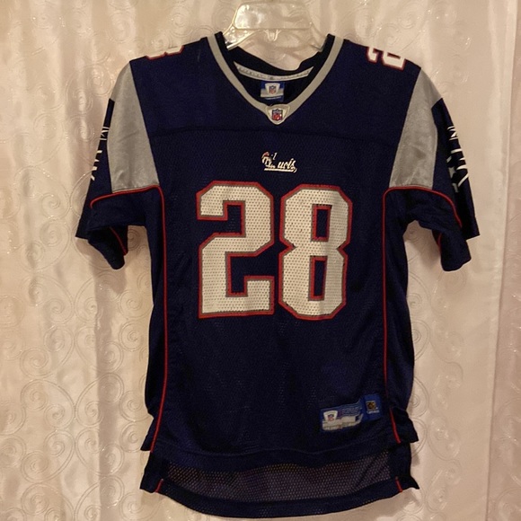 Reebok New England Patriots Corey Dillon Jersey Size Youth Large 🔥 - Picture 4 of 9